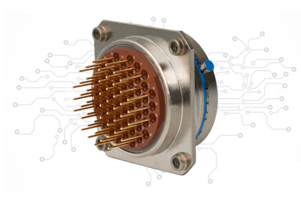 d38999 pc tail box mount connector