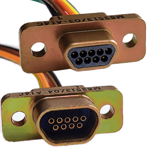rectangular connectors m83513 glenair 