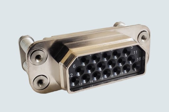 itt rack panel connector 83733